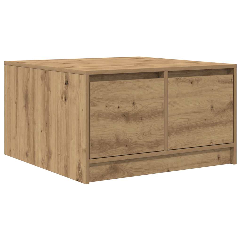 Masuta de cafea cu sertare Artisan Stejar 70,5x70x40 cm GartenMobel Dekor