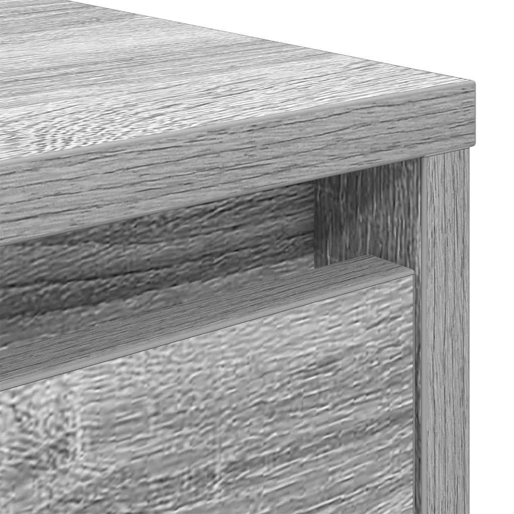 Masuta de cafea cu sertare Gri Sonoma 100x100x40 cm GartenMobel Dekor