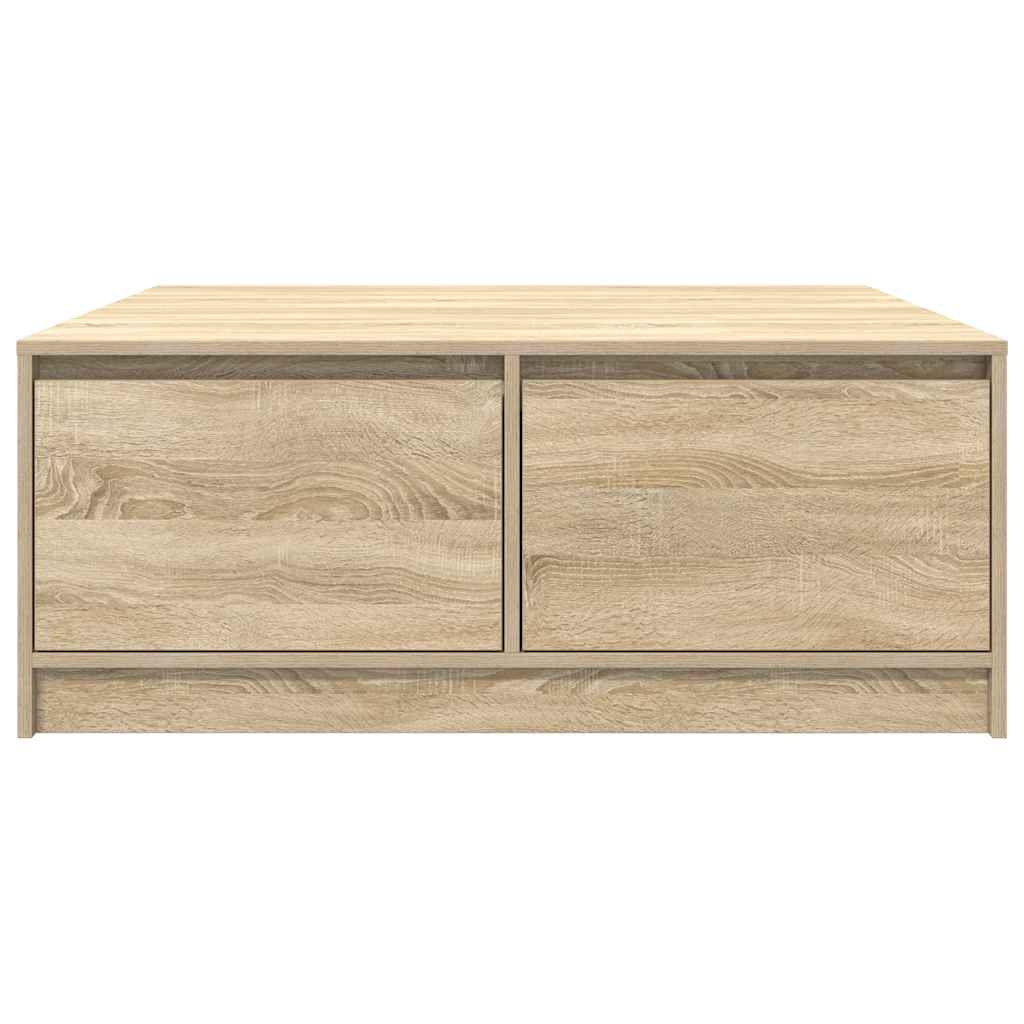 Masuta de cafea cu sertare Stejar Sonoma 100x100x40 cm GartenMobel Dekor