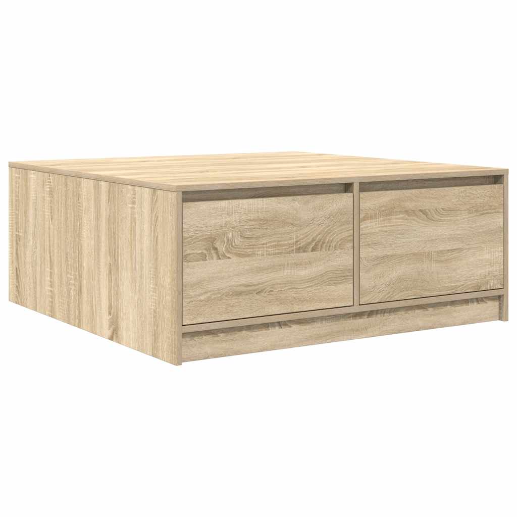 Masuta de cafea cu sertare Stejar Sonoma 100x100x40 cm GartenMobel Dekor