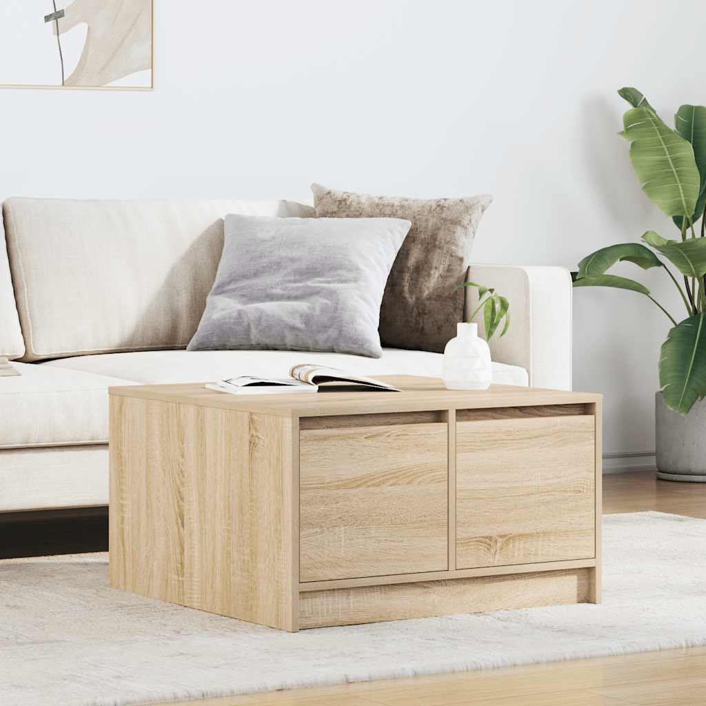 Masuta de cafea cu sertare Stejar Sonoma 70,5x70x40 cm GartenMobel Dekor