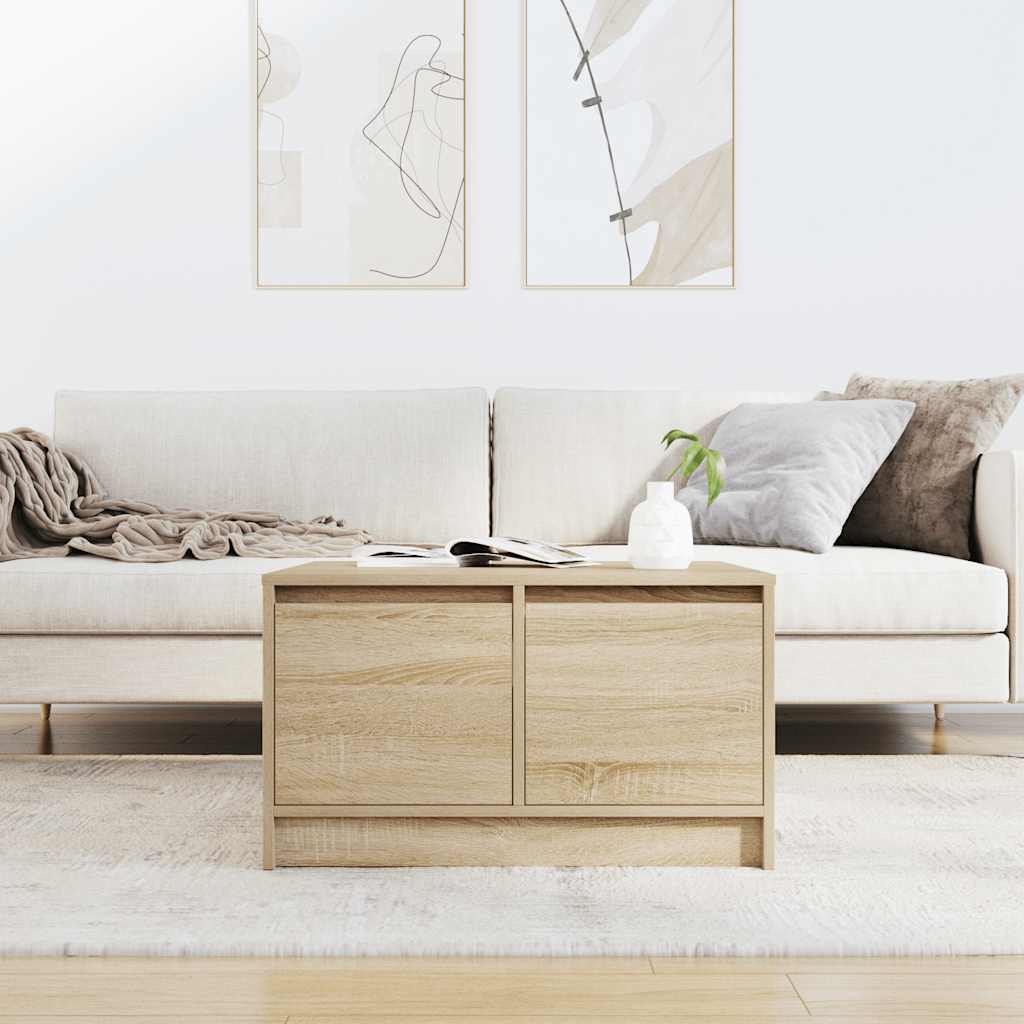 Masuta de cafea cu sertare Stejar Sonoma 70,5x70x40 cm GartenMobel Dekor