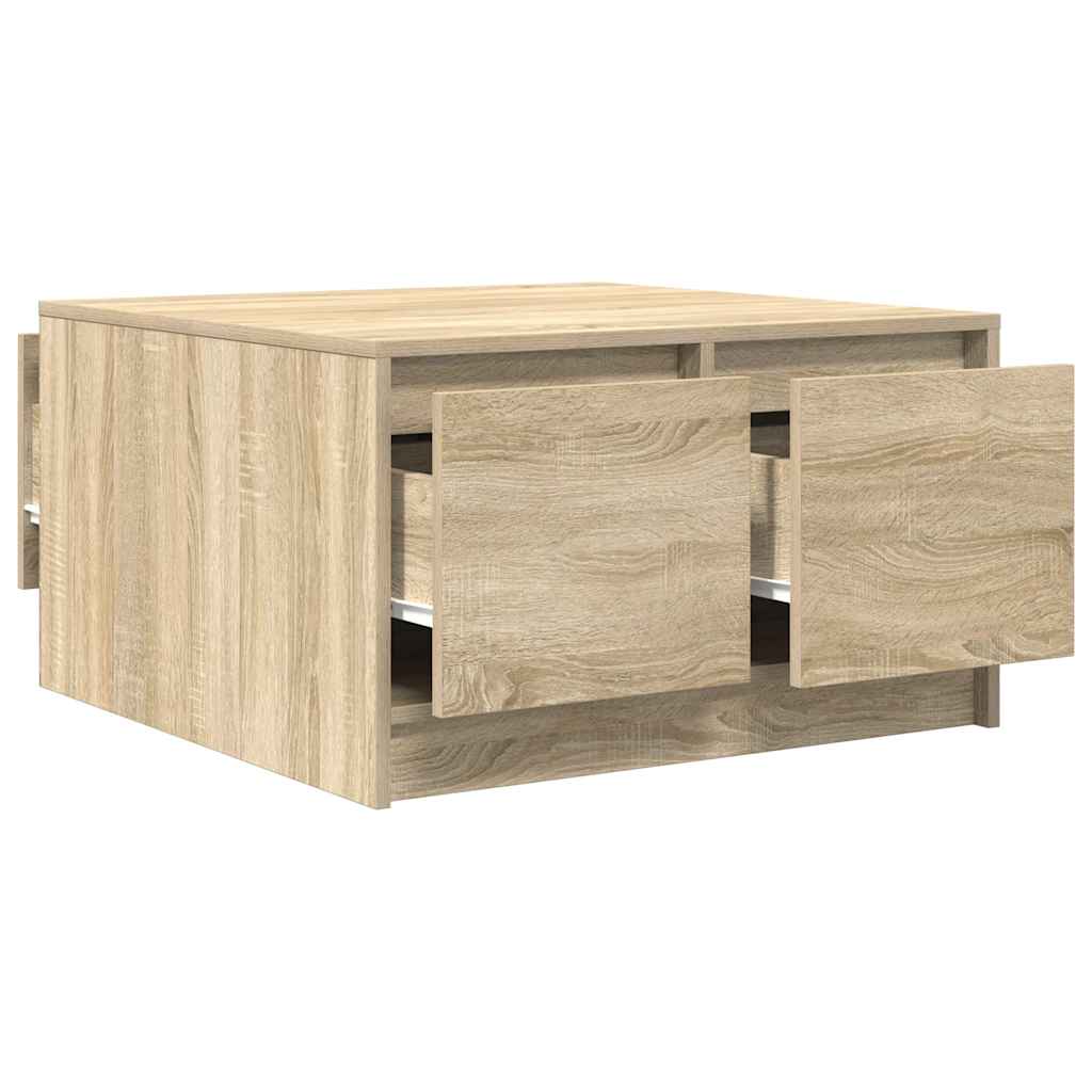 Masuta de cafea cu sertare Stejar Sonoma 70,5x70x40 cm GartenMobel Dekor