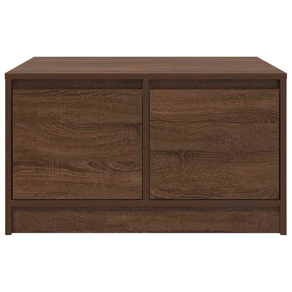 Masuta de cafea cu sertare Stejar maro 70,5x70x40 cm GartenMobel Dekor