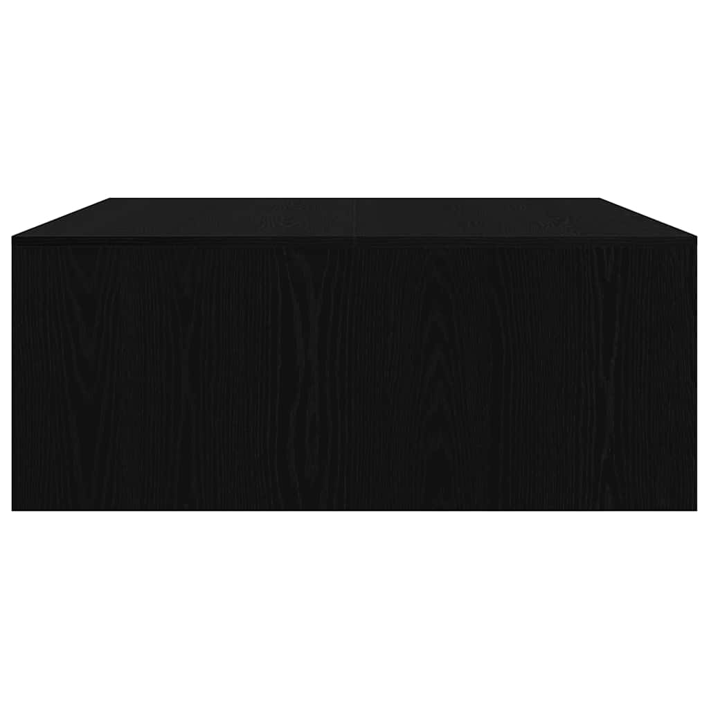 Masuta de cafea cu sertare Stejar negru 100x100x40 cm GartenMobel Dekor