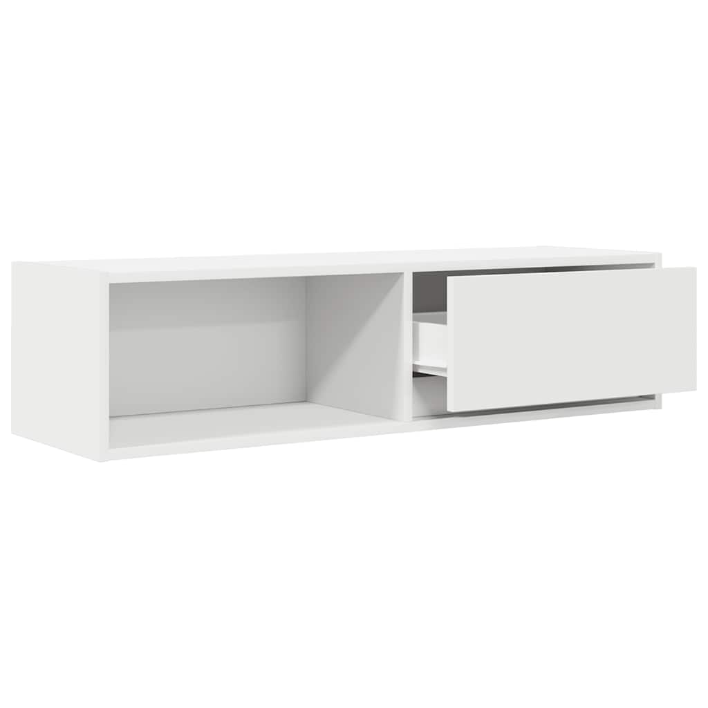 Dulapuri TV 2 buc Alb 100x31x25,5 cm Lemn prelucrat GartenMobel Dekor