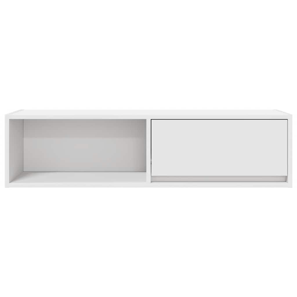 Dulapuri TV 2 buc Alb 100x31x25,5 cm Lemn prelucrat GartenMobel Dekor