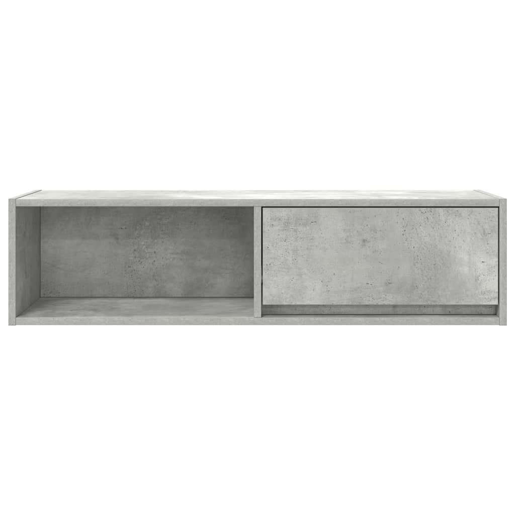 Dulapuri TV 2 buc Beton Gri 100x31x25,5 cm Lemn prelucrat GartenMobel Dekor