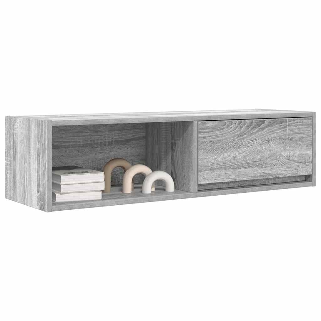 Dulapuri TV 2 buc Gri Sonoma 100x31x25,5 cm Lemn prelucrat GartenMobel Dekor