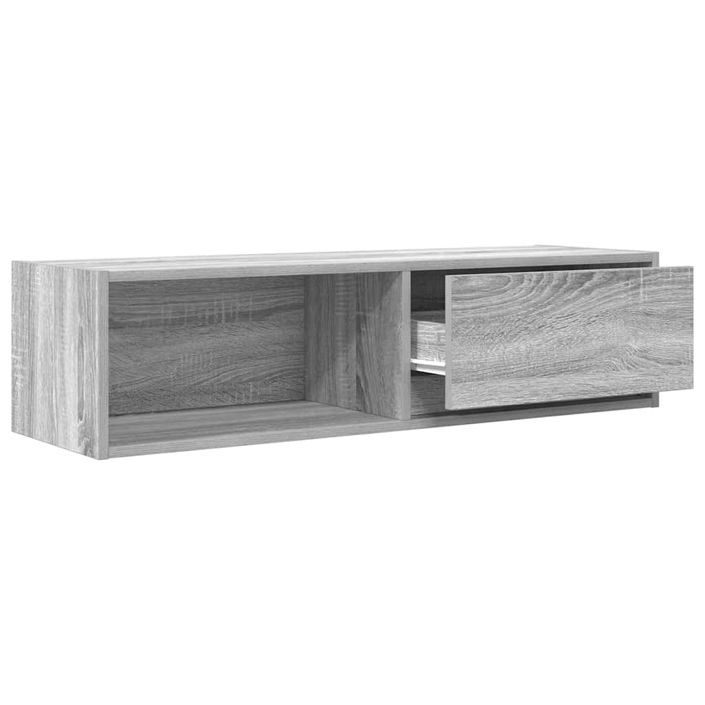 Dulapuri TV 2 buc Gri Sonoma 100x31x25,5 cm Lemn prelucrat GartenMobel Dekor
