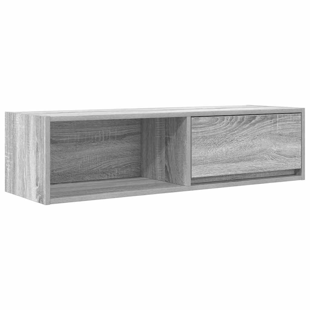Dulapuri TV 2 buc Gri Sonoma 100x31x25,5 cm Lemn prelucrat GartenMobel Dekor
