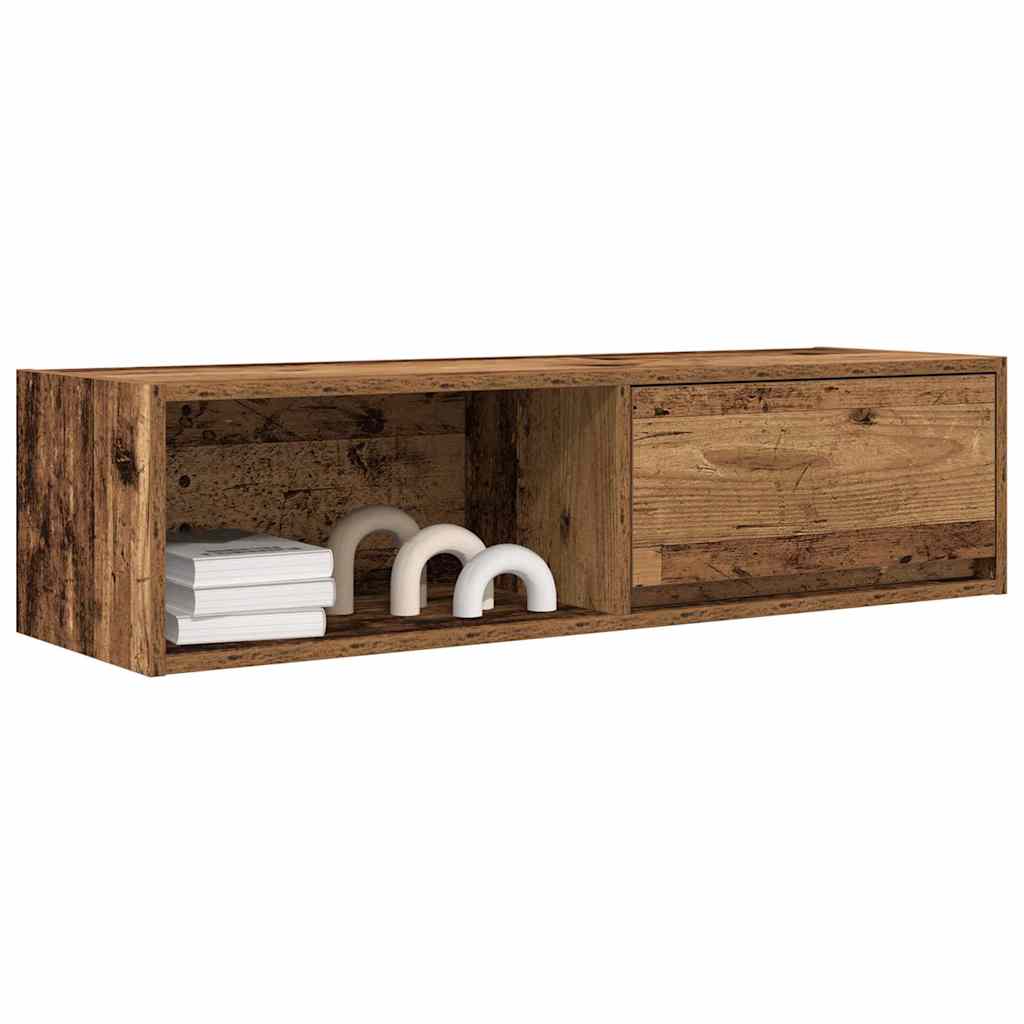 Dulapuri TV 2 buc Lemn vechi 100x31x25,5 cm Lemn prelucrat GartenMobel Dekor