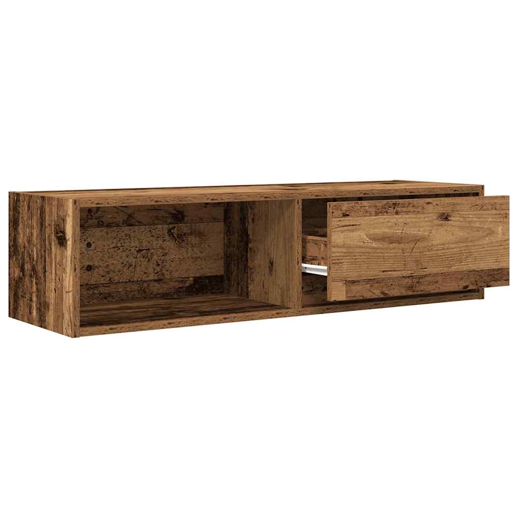 Dulapuri TV 2 buc Lemn vechi 100x31x25,5 cm Lemn prelucrat GartenMobel Dekor
