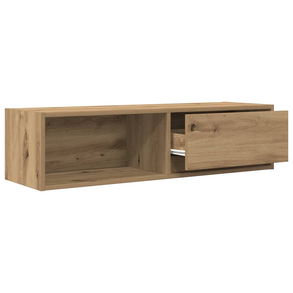 Dulapuri TV 2 buc Stejar Artisan 100x31x25,5 cm Lemn prelucrat GartenMobel Dekor