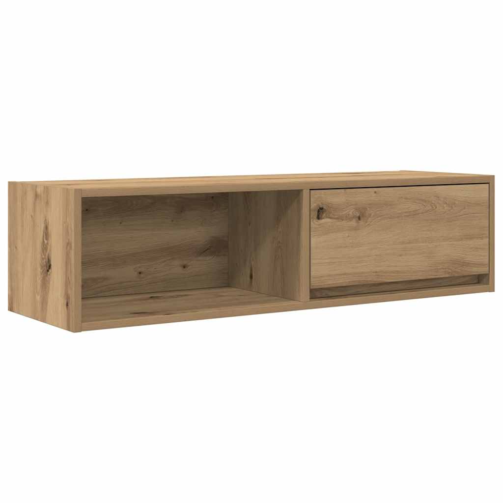 Dulapuri TV 2 buc Stejar Artisan 100x31x25,5 cm Lemn prelucrat GartenMobel Dekor