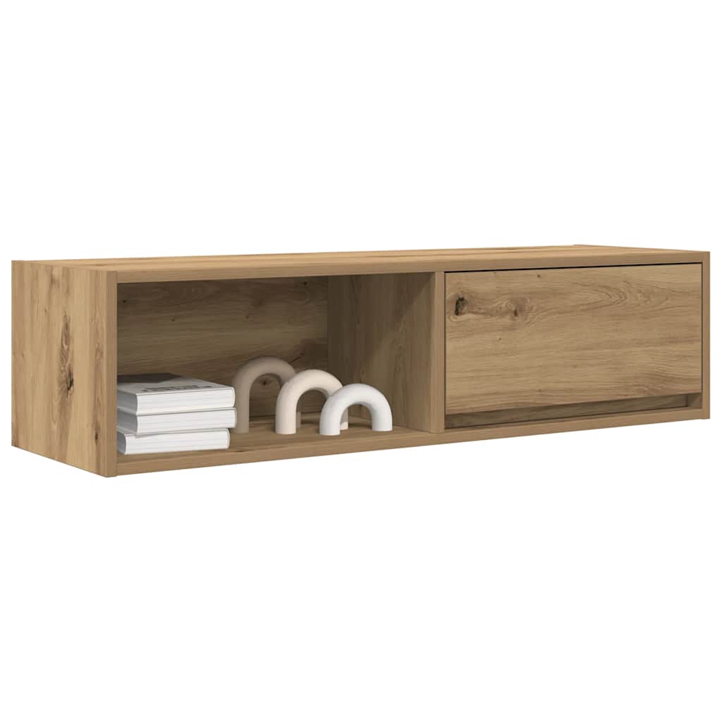 Dulapuri TV 2 buc Stejar Artisan 100x31x25,5 cm Lemn prelucrat GartenMobel Dekor