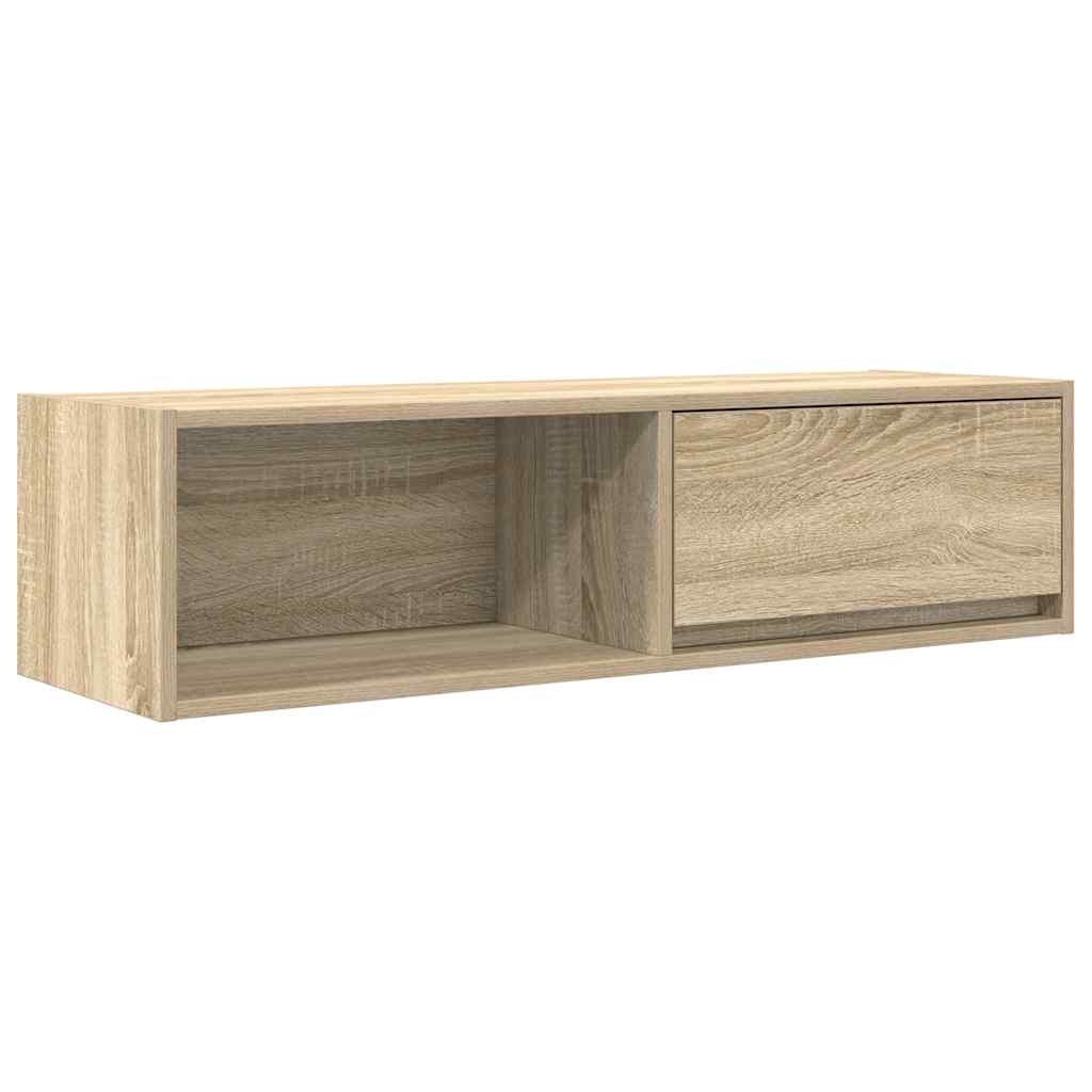 Dulapuri TV 2 buc Stejar Sonoma 100x31x25,5 cm Lemn prelucrat GartenMobel Dekor