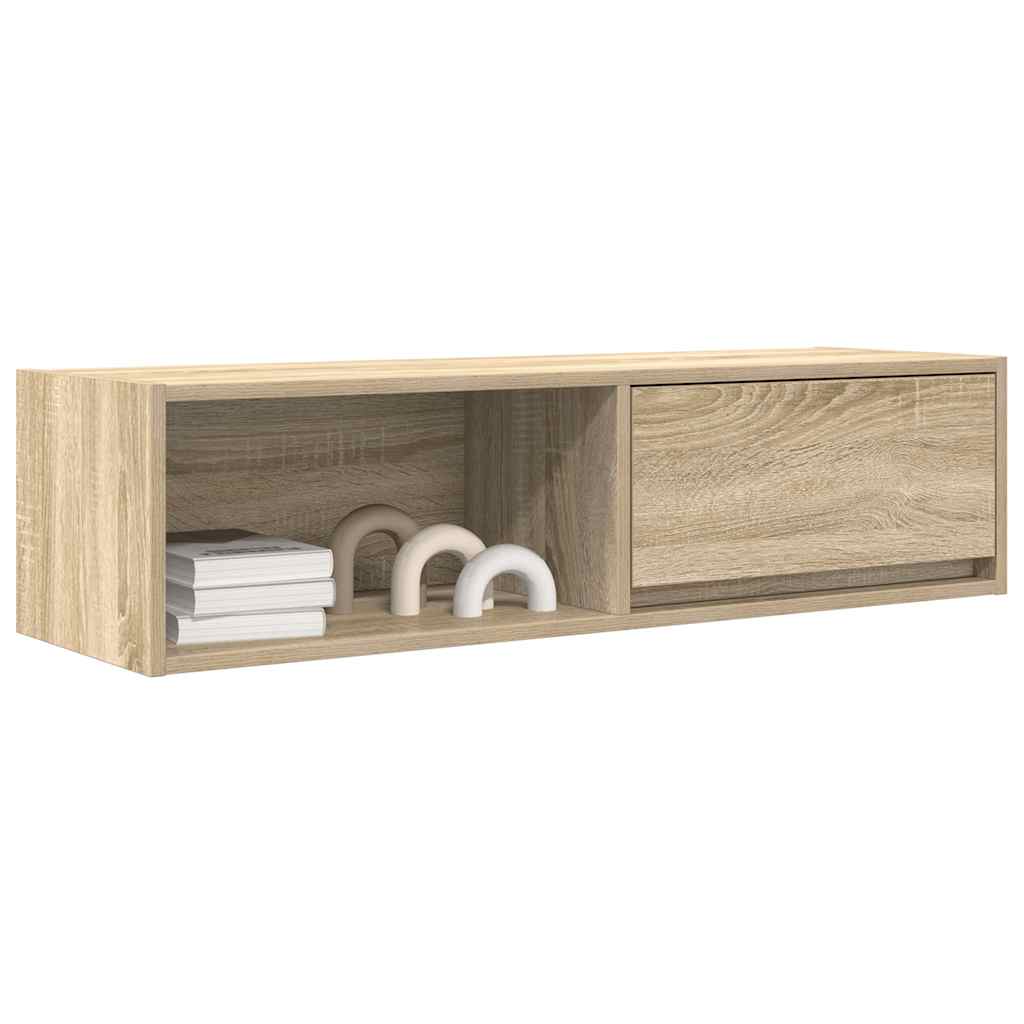 Dulapuri TV 2 buc Stejar Sonoma 100x31x25,5 cm Lemn prelucrat GartenMobel Dekor