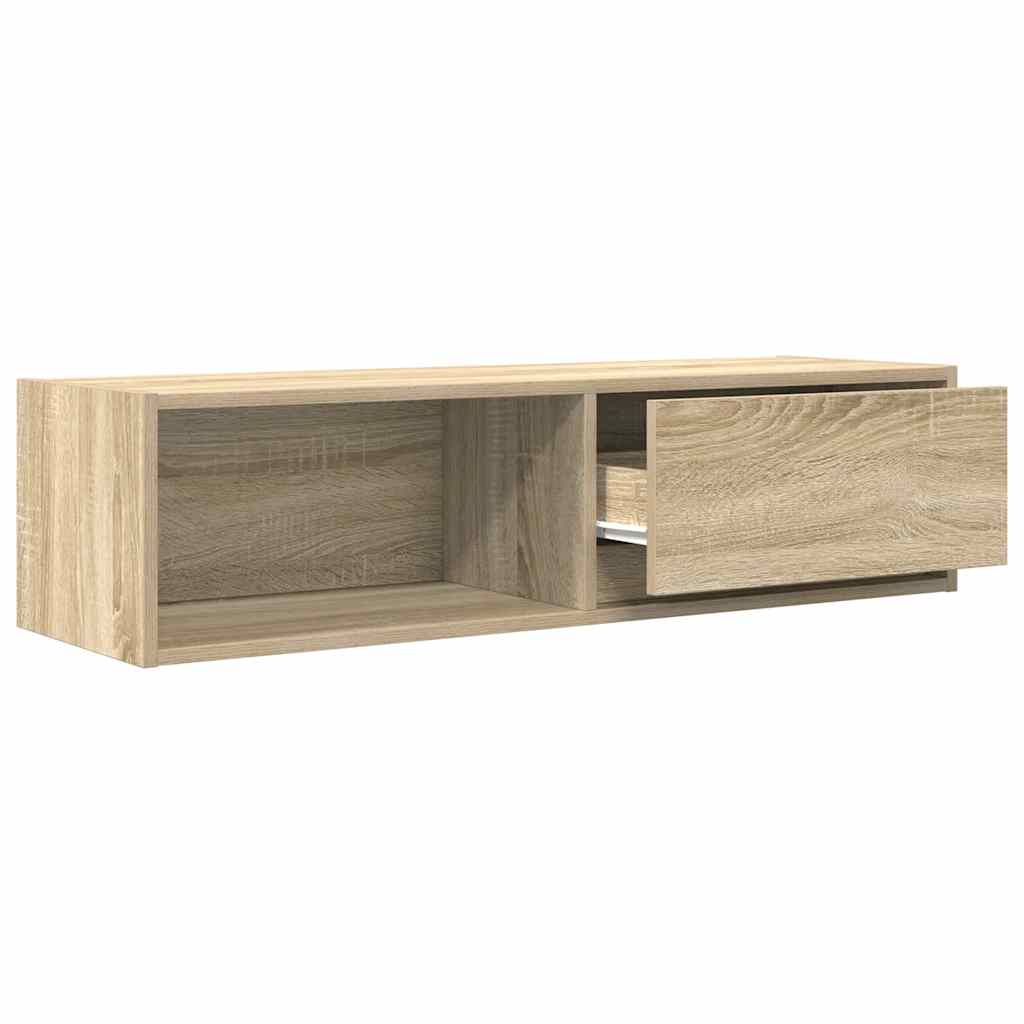 Dulapuri TV 2 buc Stejar Sonoma 100x31x25,5 cm Lemn prelucrat GartenMobel Dekor