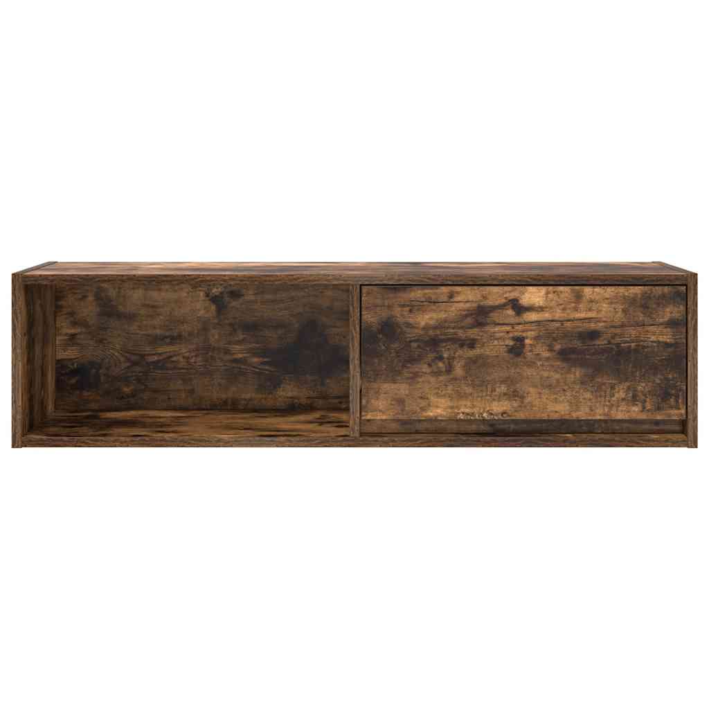 Dulapuri TV 2 buc Stejar afumat 100x31x25,5 cm Lemn prelucrat GartenMobel Dekor
