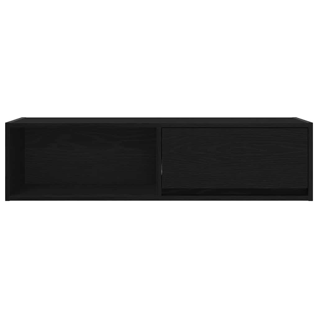 Dulapuri TV 2 buc Stejar negru 100x31x25,5 cm Lemn prelucrat GartenMobel Dekor