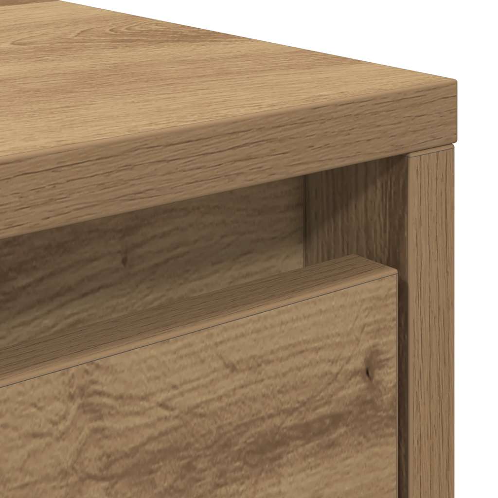 Masuta de cafea cu sertare Artisan Stejar 70,5x70x40 cm GartenMobel Dekor