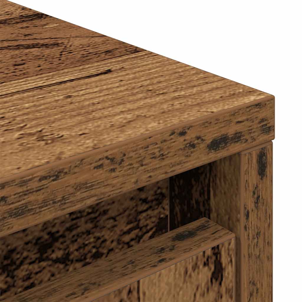 Dulap cu sertar Lemn vechi 55,5x34x119,5 cm Lemn prelucrat GartenMobel Dekor