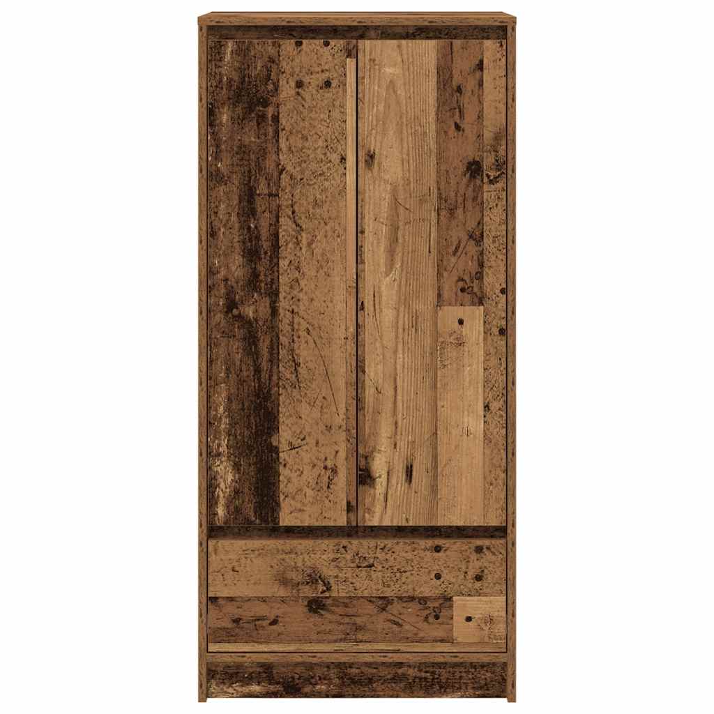 Dulap cu sertar Lemn vechi 55,5x34x119,5 cm Lemn prelucrat GartenMobel Dekor