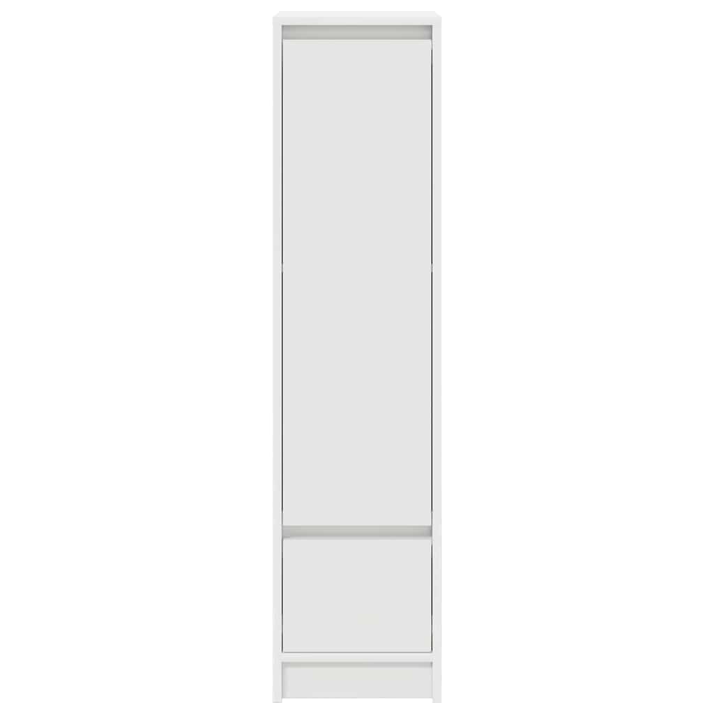 Dulapul alb 29,5x34x119,5 cm Lemn prelucrat GartenMobel Dekor