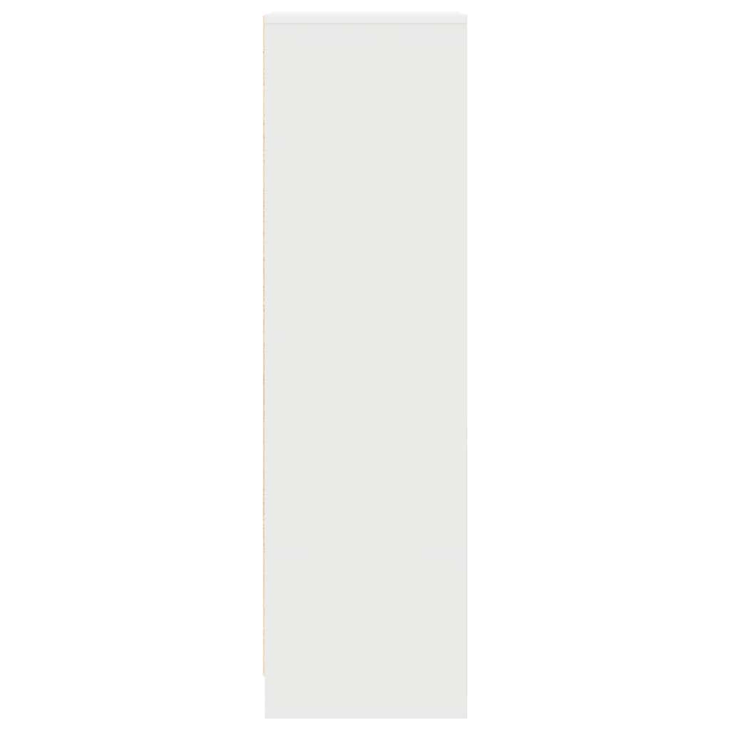 Dulapul alb 29,5x34x119,5 cm Lemn prelucrat GartenMobel Dekor
