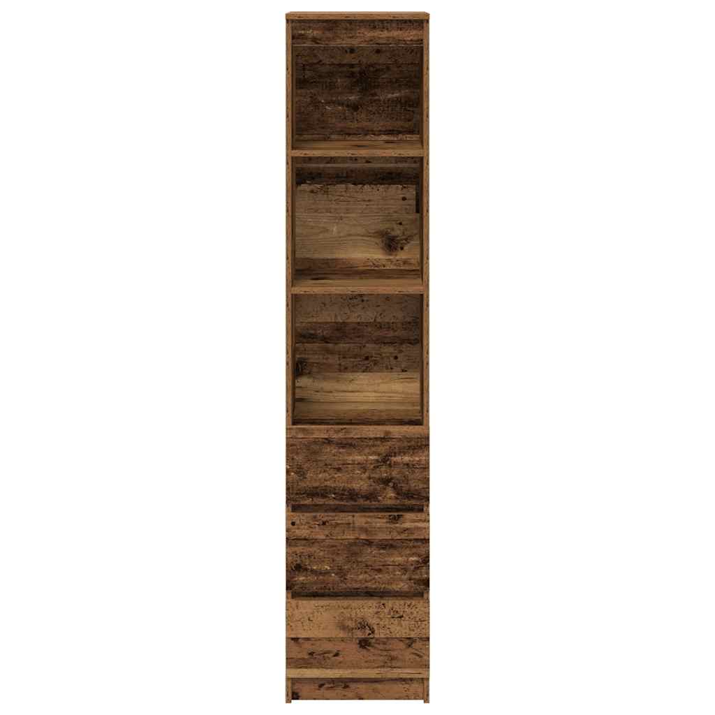 Dulapuri din lemn vechi 37,5x35x180 cm lemn prelucrat GartenMobel Dekor