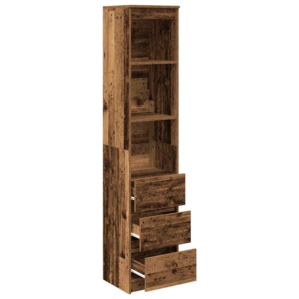 Dulapuri din lemn vechi 37,5x35x180 cm lemn prelucrat GartenMobel Dekor
