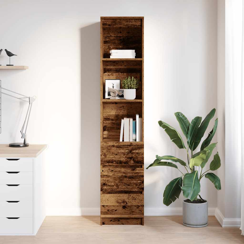 Dulapuri din lemn vechi 37,5x35x180 cm lemn prelucrat GartenMobel Dekor
