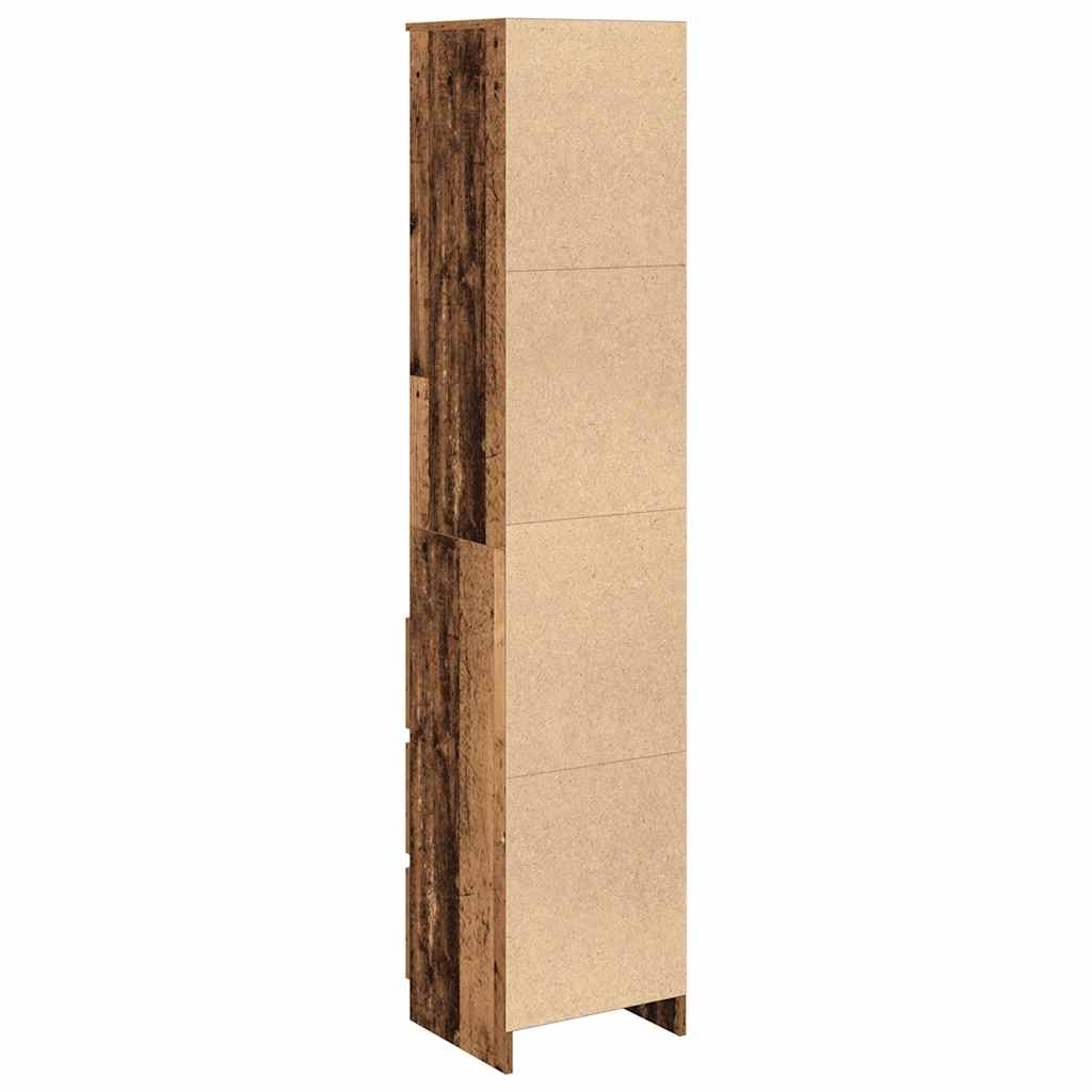 Dulapuri din lemn vechi 37,5x35x180 cm lemn prelucrat GartenMobel Dekor