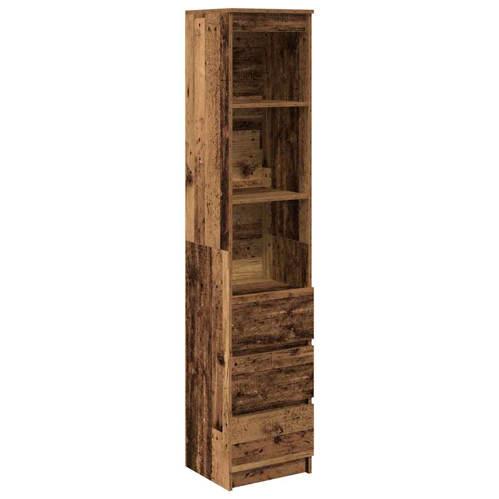 Dulapuri din lemn vechi 37,5x35x180 cm lemn prelucrat GartenMobel Dekor