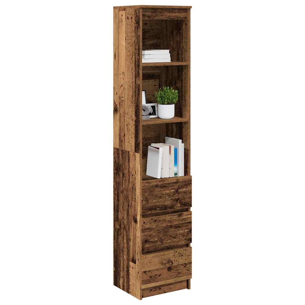 Dulapuri din lemn vechi 37,5x35x180 cm lemn prelucrat GartenMobel Dekor