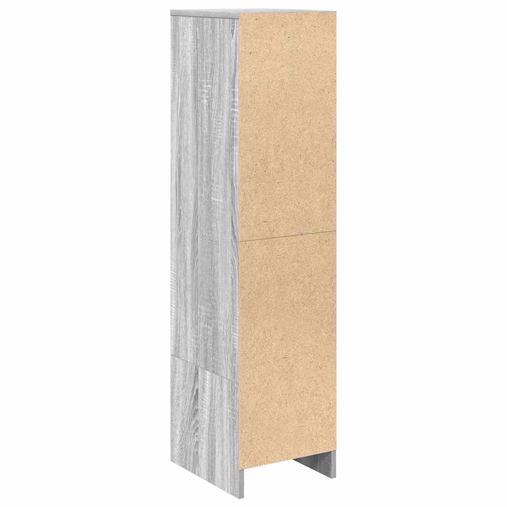 Dulapuri gri Sonoma 29,5x34x119,5 cm Lemn prelucrat GartenMobel Dekor