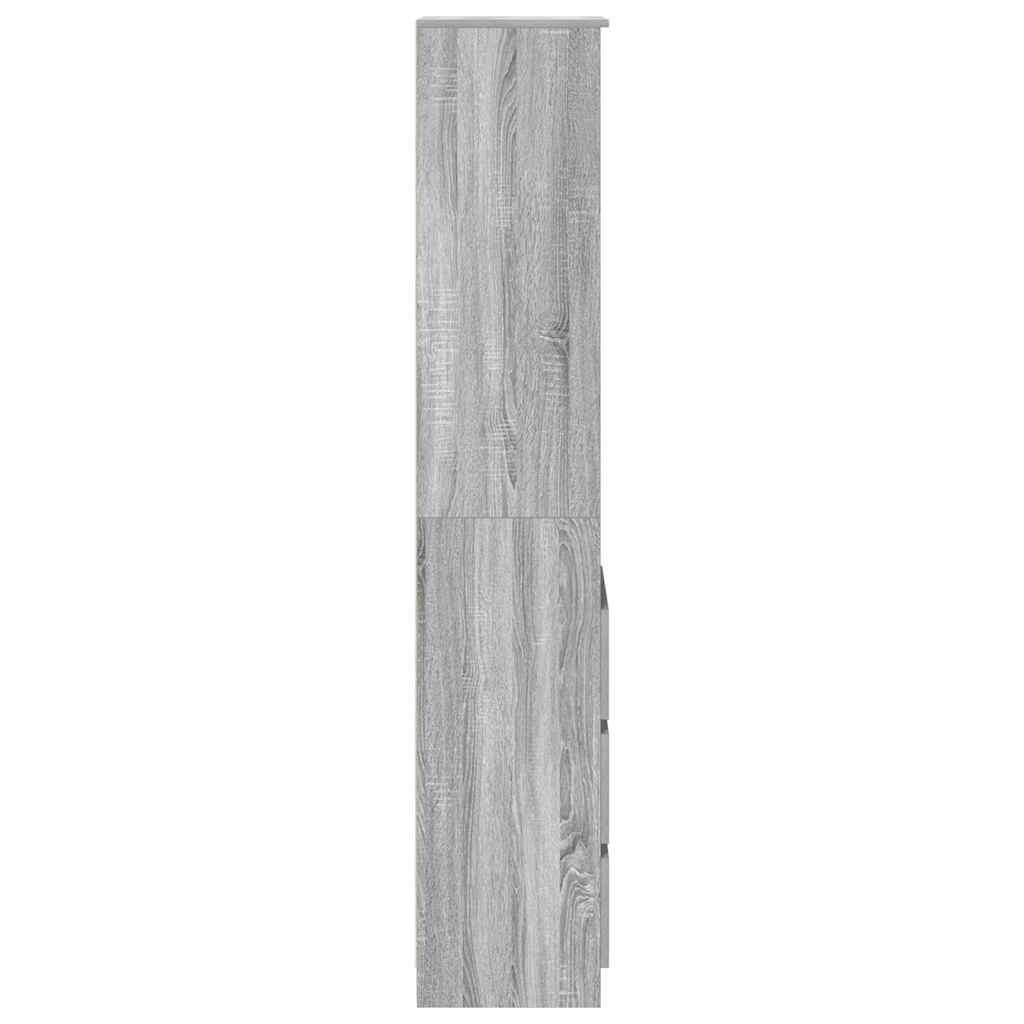 Dulapuri gri Sonoma 37,5x35x180 cm Lemn prelucrat GartenMobel Dekor