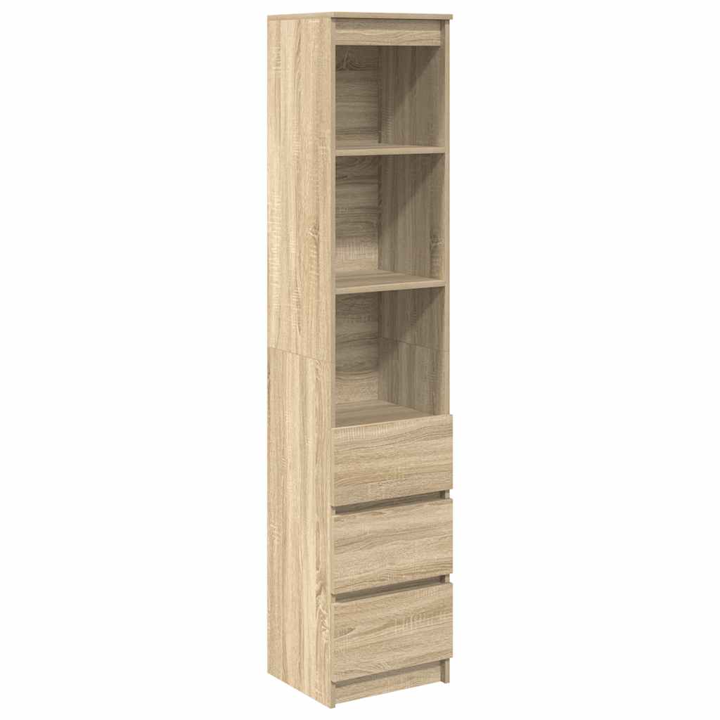 Tablou Stejar Sonoma 37,5x35x180 cm Lemn prelucrat GartenMobel Dekor