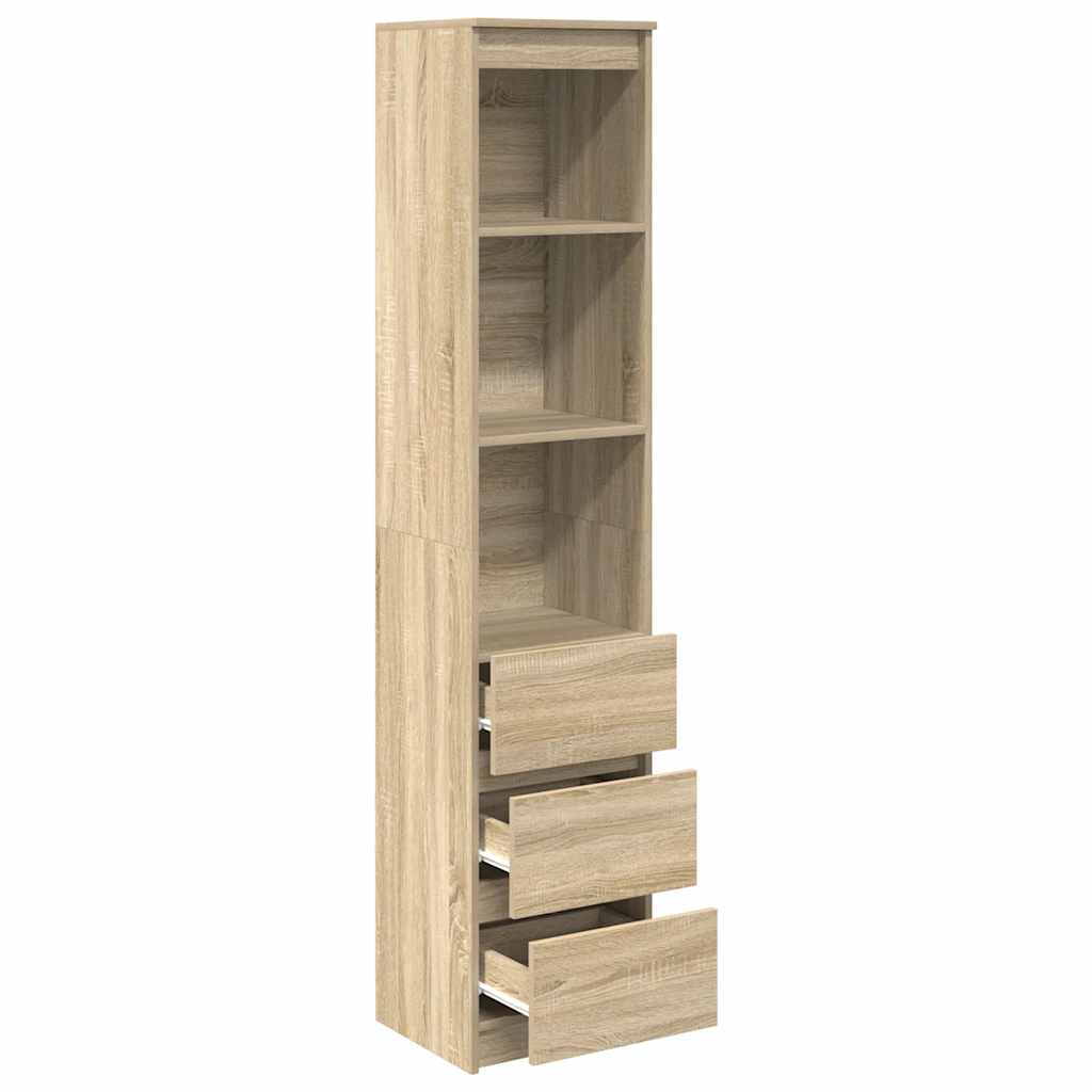 Tablou Stejar Sonoma 37,5x35x180 cm Lemn prelucrat GartenMobel Dekor