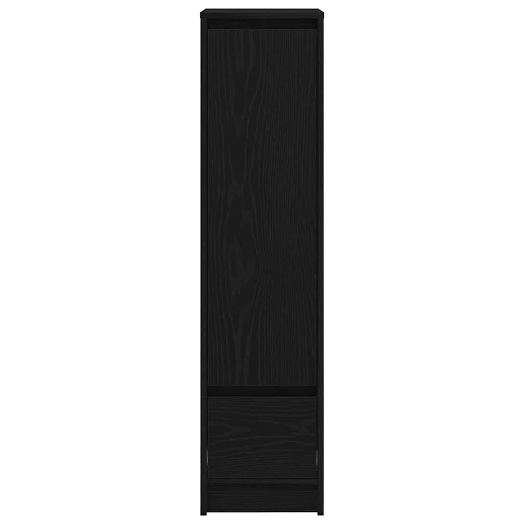 Tablou Stejar negru 29,5x34x119,5 cm Lemn prelucrat GartenMobel Dekor