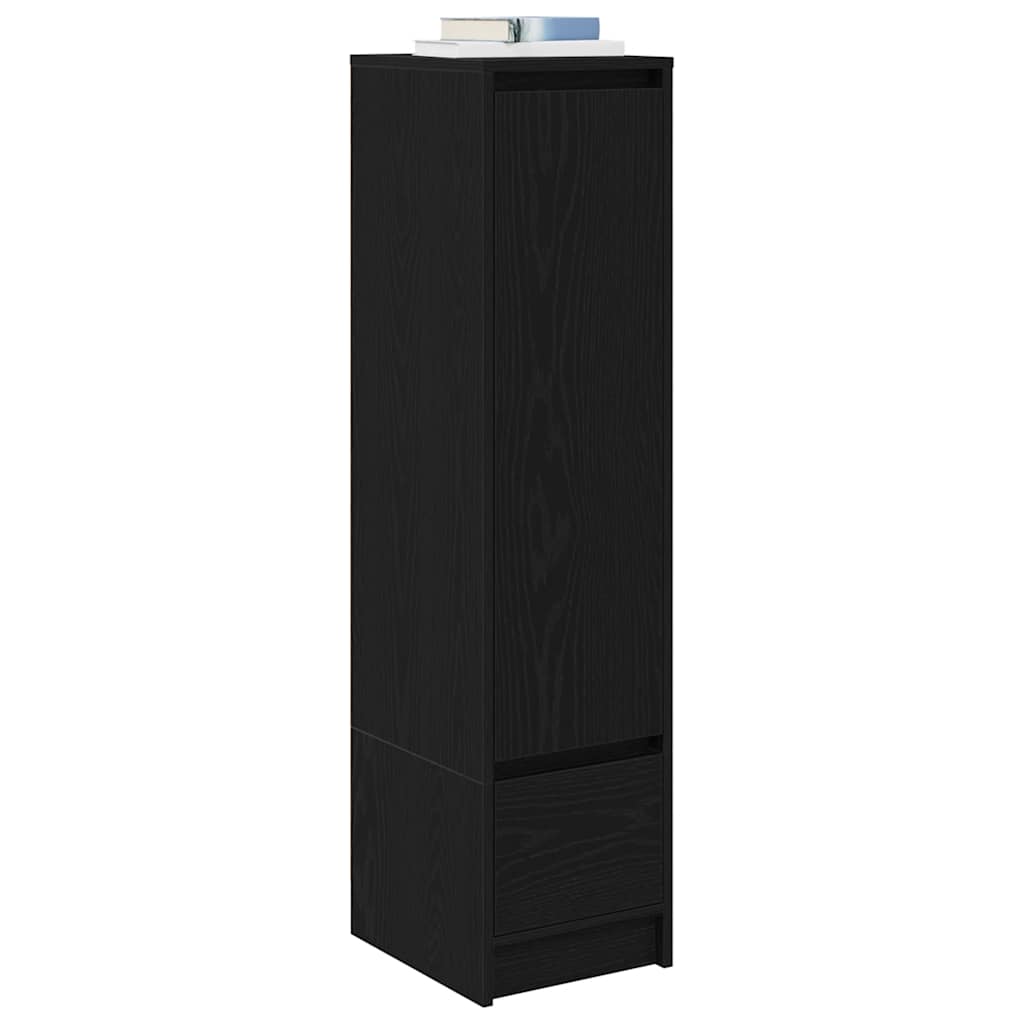 Tablou Stejar negru 29,5x34x119,5 cm Lemn prelucrat GartenMobel Dekor