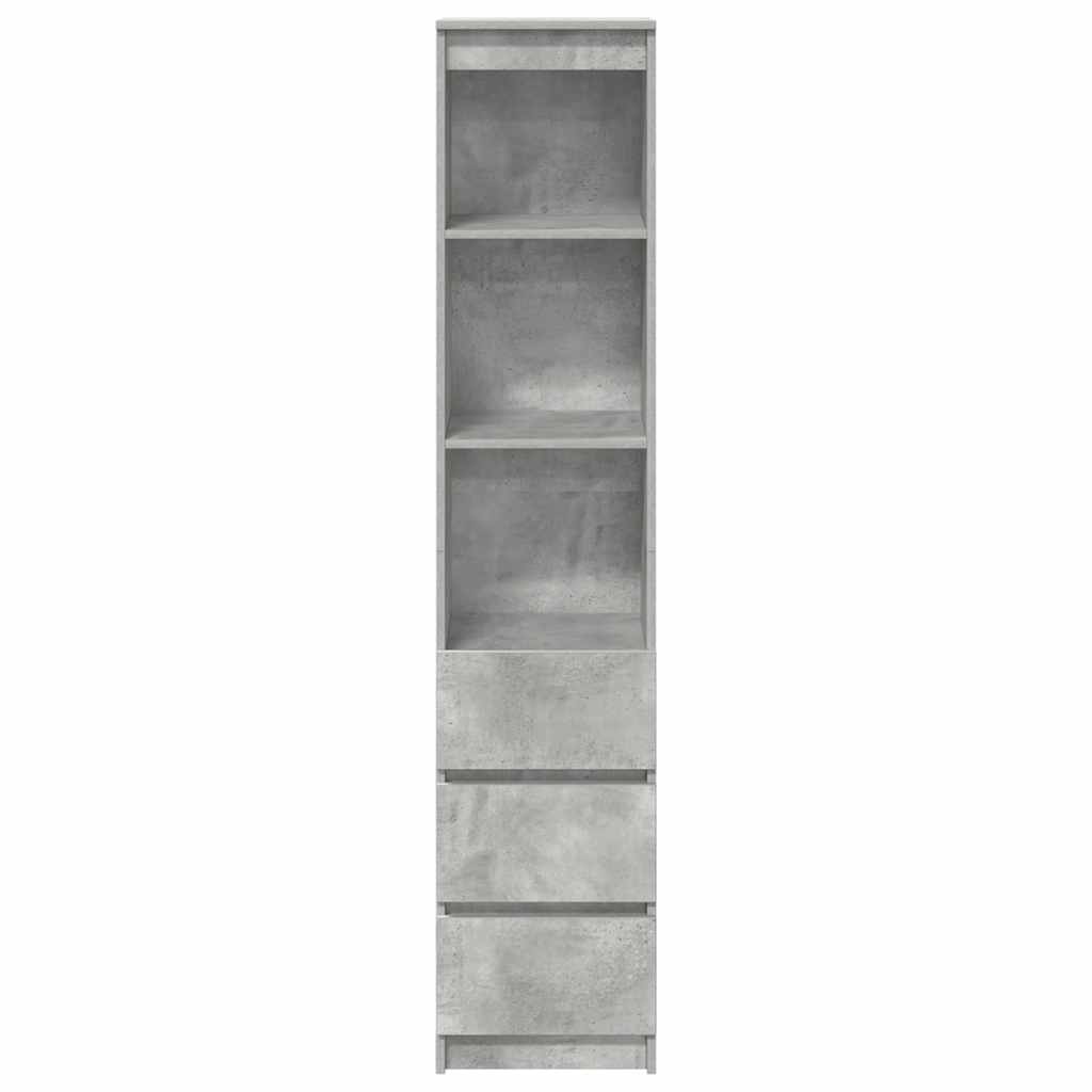 Tablou beton gri 37,5x35x180 cm Lemn prelucrat GartenMobel Dekor