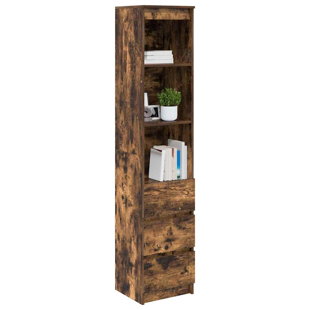 Tablou stejar afumat 37,5x35x180 cm Lemn prelucrat GartenMobel Dekor