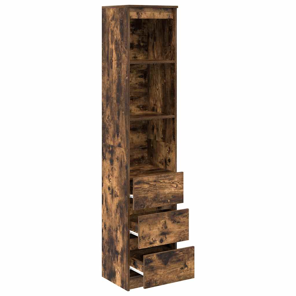 Tablou stejar afumat 37,5x35x180 cm Lemn prelucrat GartenMobel Dekor