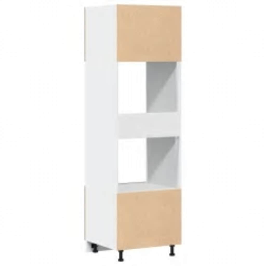 Dulap cuptor microunde, Lemn vechi, 60 x 57 x 207 cm, PAL GartenMobel Dekor