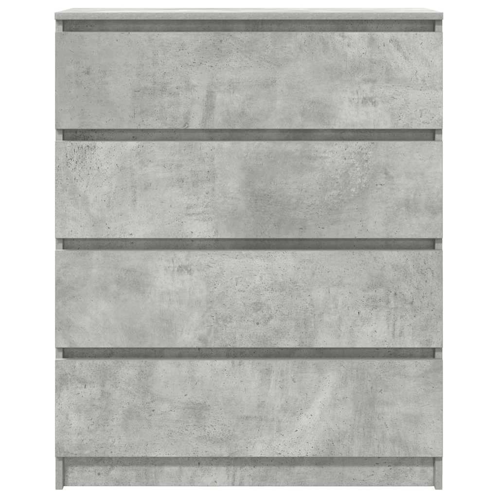 Bufetă Gri Beton 80x35x99 cm Lemn prelucrat GartenMobel Dekor
