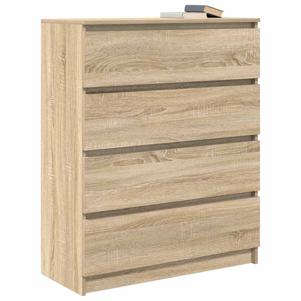 Bufetă Stejar Sonoma 80x35x99 cm Lemn prelucrat GartenMobel Dekor