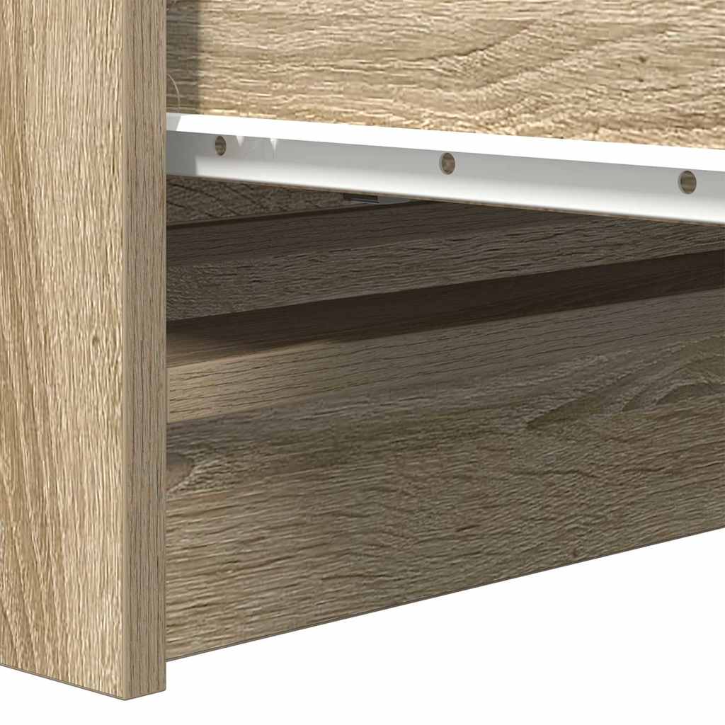 Bufetă Stejar Sonoma 80x35x99 cm Lemn prelucrat GartenMobel Dekor