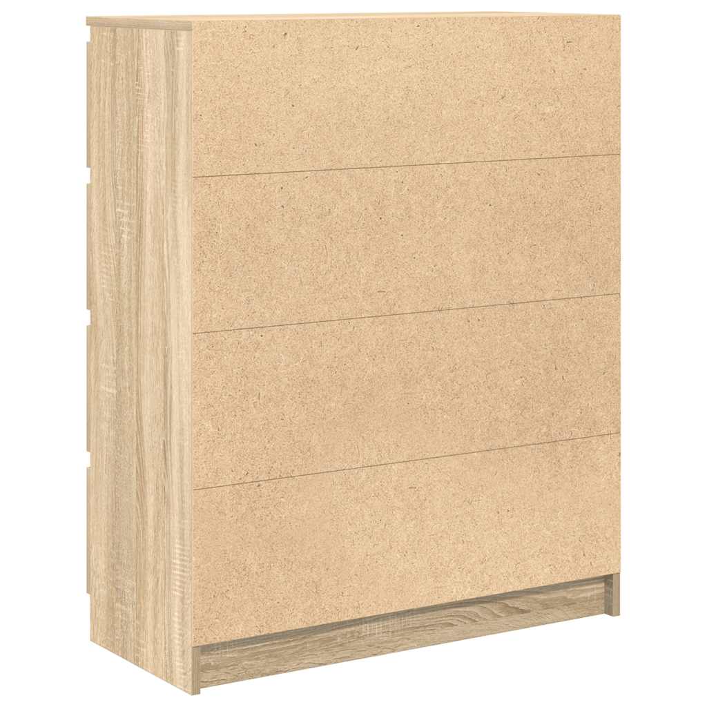 Bufetă Stejar Sonoma 80x35x99 cm Lemn prelucrat GartenMobel Dekor